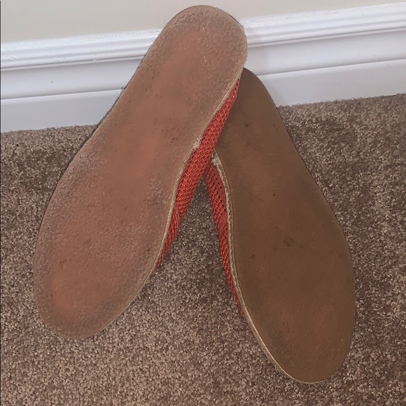 Aldo Rust Orange Flats - Picture 2 of 2